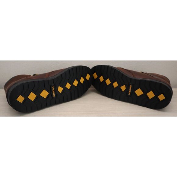 Wolverine W211001 Men Sz 11M Tobacco Brown Hellcat 6" Moc Toe CT Wedge Boot - Picture 4 of 16
